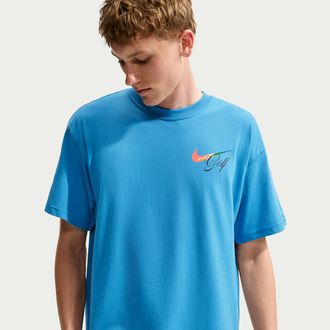 Nike Mens Golf T-Shirt in Blue | IM6167-487