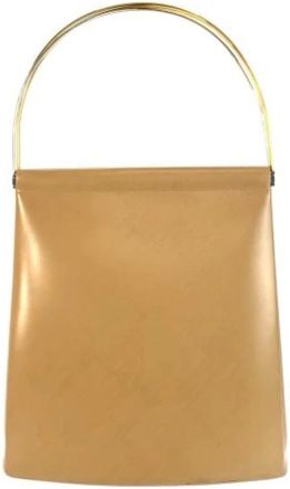 Cartier Pre-owned Handbags, female, Beige, Size: ONE SIZE Pre-owned Vintage Shoulder Bag