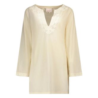 MC2 Saint Barth Short Dresses, female, Beige, Size: S Cedy Dress