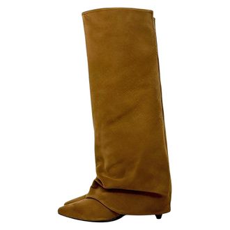 Alchimia Aliana Over-knee Laarzen - Dames - Schoenen - Bruin - Maat: 37 EU Su&egrave;de