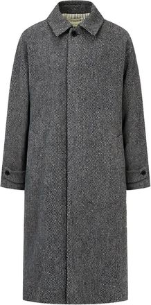 Man On The Boon. Nobel wool overcoat - Grey