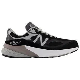 New Balance Mens 990 V6 - Shoes White/Black Size 10.0