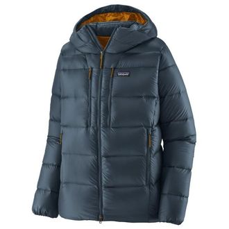 Patagonia Fitz Roy Down Hoody Daunenjacke f&uuml;r Herren | blau