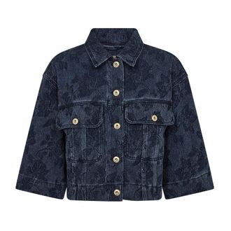 Mos Mosh MOS Mosh, Dames, Jassen, Blauw, Maat: M Denim