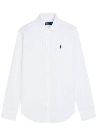 Polo Ralph Lauren Logo-embroidered Cotton Shirt - White - 00 (UK2 / Xxxs)