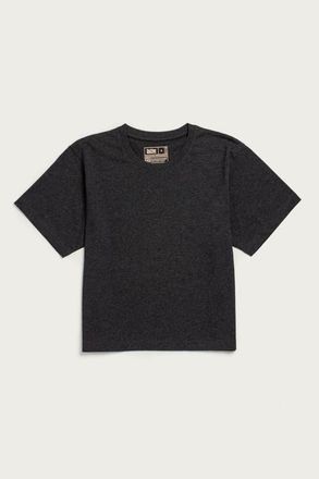 Bridge & Burn Recycled Boxy Tee in Charcoal Heather at Nordstrom, Size Xx-Large