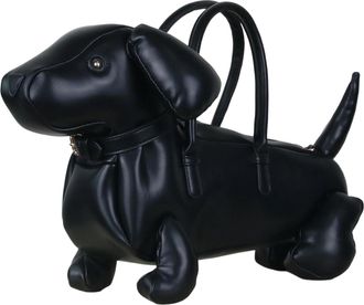 Generic Dog Shaped Handbag - PU, Bags Waterproof Cartoon Design | Adjustable Strap Cute Animal Tote With Wallet Compartment, Tote Shoulder Bag For Travel, Sho