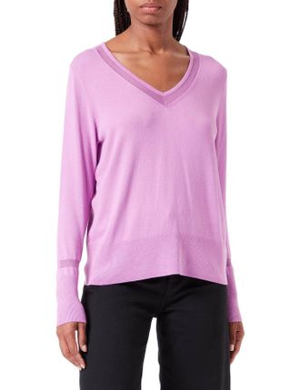 Comma Womens 60.2.61.17.170.2119634 Pullover Sweater, 4730, 36
