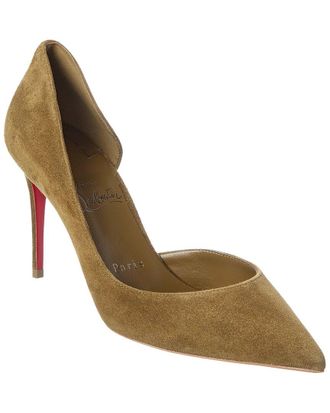 Christian Louboutin Iriza 85 Suede Pump