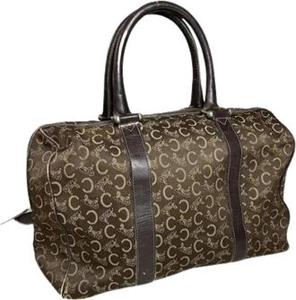 Celine Pre-owned Weekend Bags, female, Brown, Size: ONE SIZE Pre-owned Vintage Weekend Bag