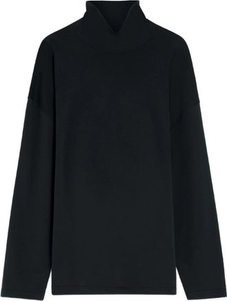 Christophe Lemaire Relaxed Mock Neck T-Shirt