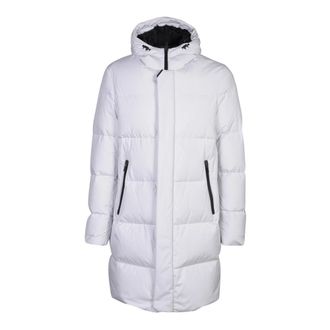 Herno Grey Three-Quarter Coat Aw23 - male - Herno - Parkas - Gray - XL - Coats
