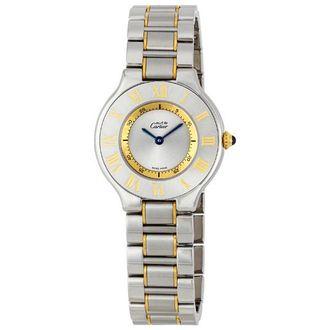 Cartier Pre-owned Cartier Must 21 Grey Dial Mens Watch W10072R6