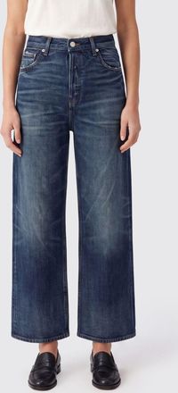 Haikure Jeans Betty cropped a vita media con gamba dritta