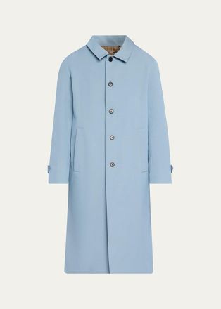 Marc Jacobs Techno Cotton-Blend Single-Breasted Trench Coat