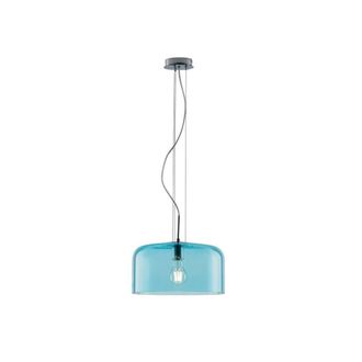 Netlighting Gibus Glass Dome Ceiling Pendant Blue E27