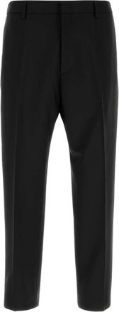 Jil Sander Broeken, Heren, Zwart, L, Trouser D 06 AW 19