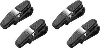 OEM Clip Para Gafas De Coche De 4 Piezas, Soporte Para Gafas De Visera Para Coche, Montura De Gafas De Sol Con Clip Para Tarjeta De Ticket