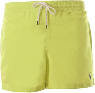 Ralph Lauren Stijlvolle zwemkleding voor heren - Heren - Strandmode - Geel - 2XL - Badmode