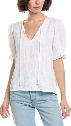 Michael Stars Genevieve Puff Sleeve Top
