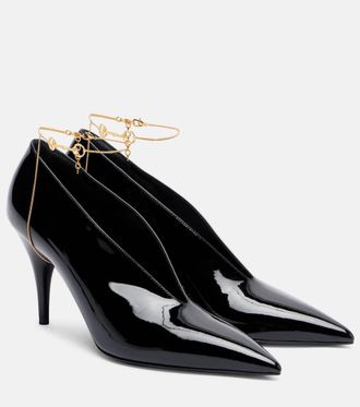 Gucci Gucci 97 patent leather pumps