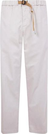 White Sand Pantaloni con coulisse - Bianco