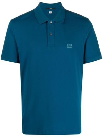 C.P. Company Polo con applicazione - Blu