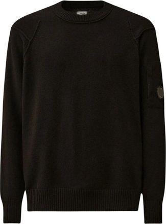 C.P. Company C.p. Company, Heren, Truien, Zwart, Maat: S Wol