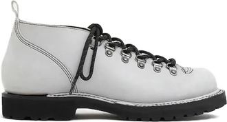 Paracia D-Type 01V nappa leren veterlaarzen - Grijs