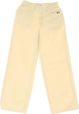 Amish Linda 600/r Pxt Lange Broek - Dames - Straight fit broeken - Beige - W26 - Katoen - Broeken