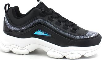 Fila Sneaker - Dames - Sneakers - Zwart - 39 EU - Leer - Schoenen