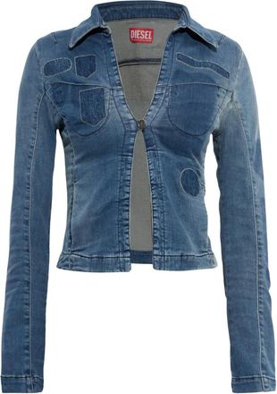 Diesel Mujer, Chaquetas, Azul, Talla: S