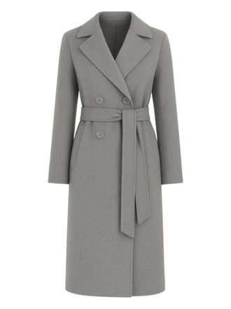 Max Mara belted double-breasted coat - Grey