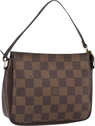 Louis Vuitton Pre-owned Mini Bags, female, Brown, Size: ONE SIZE Pre-owned Canvas Mini Bag
