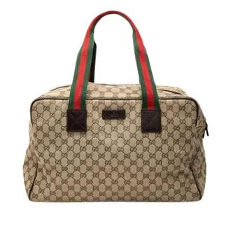 Gucci unisex, Pre-owned, Beige, Maat: ONE Size Leer