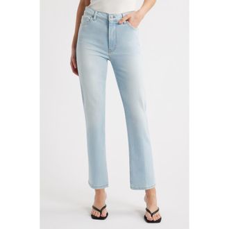 Frame Denim Le Sleek High Waist Ankle Straight Leg Jeans in Float at Nordstrom Rack, Size 25