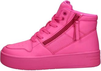 Skechers Court High - Dames - Sneakers - Roze - 36 EU - Schoenen