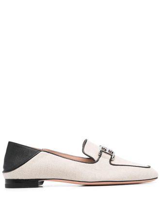 Bally Ellah leather flat shoes - Neutrals