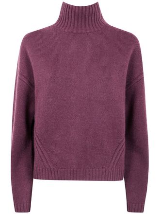 Joseph High Neck Long Sleeves Luxe Cashmere