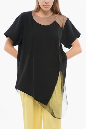 Viktor & Rolf TULLE Semi-sheer FLOATING TIME Dress size S