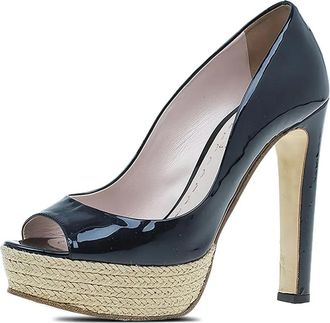 Miu Miu Pumps verniciate 130mm - Nero