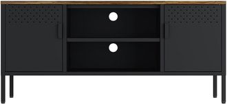 Manhattan Comfort Landen Modern 47In Tv Stand With 6 Fixed Shelves