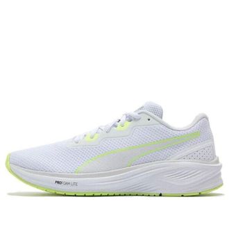 Puma Aviator Profoam Sky Bright Running Shoes White Green 377977-03