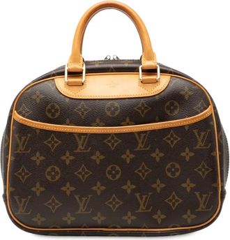 Louis Vuitton Borsa a mano Trouville con monogramma 2004 - Marrone
