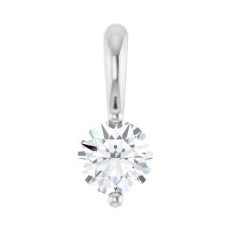 Diamond2Deal 14k Gold 1/4 CT Lab-Grown Diamond Pendant