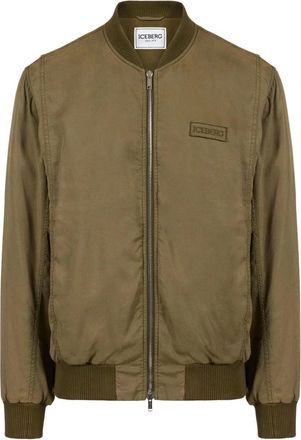 Iceberg Bomberjack - Heren - Bomber jackets - Groen - M - Jassen