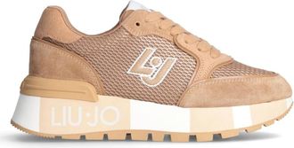 Liu Jo High Sole Sneakers - Dames - Sneakers - Bruin - 40 EU - Leer - Schoenen