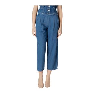 Ichi Mujer, Vaqueros, Azul, Talla: L