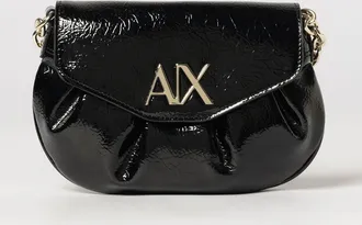 A|X Armani Exchange Borsa in pelle sintetica verniciata