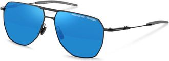 Porsche Design P86005 A564 Mens Sunglasses Black Size 61